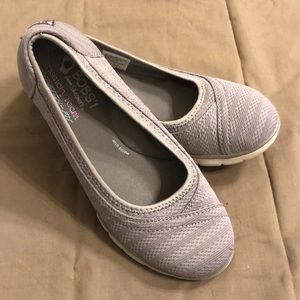 Skechers Bobs Tan Flats Sz 7.5